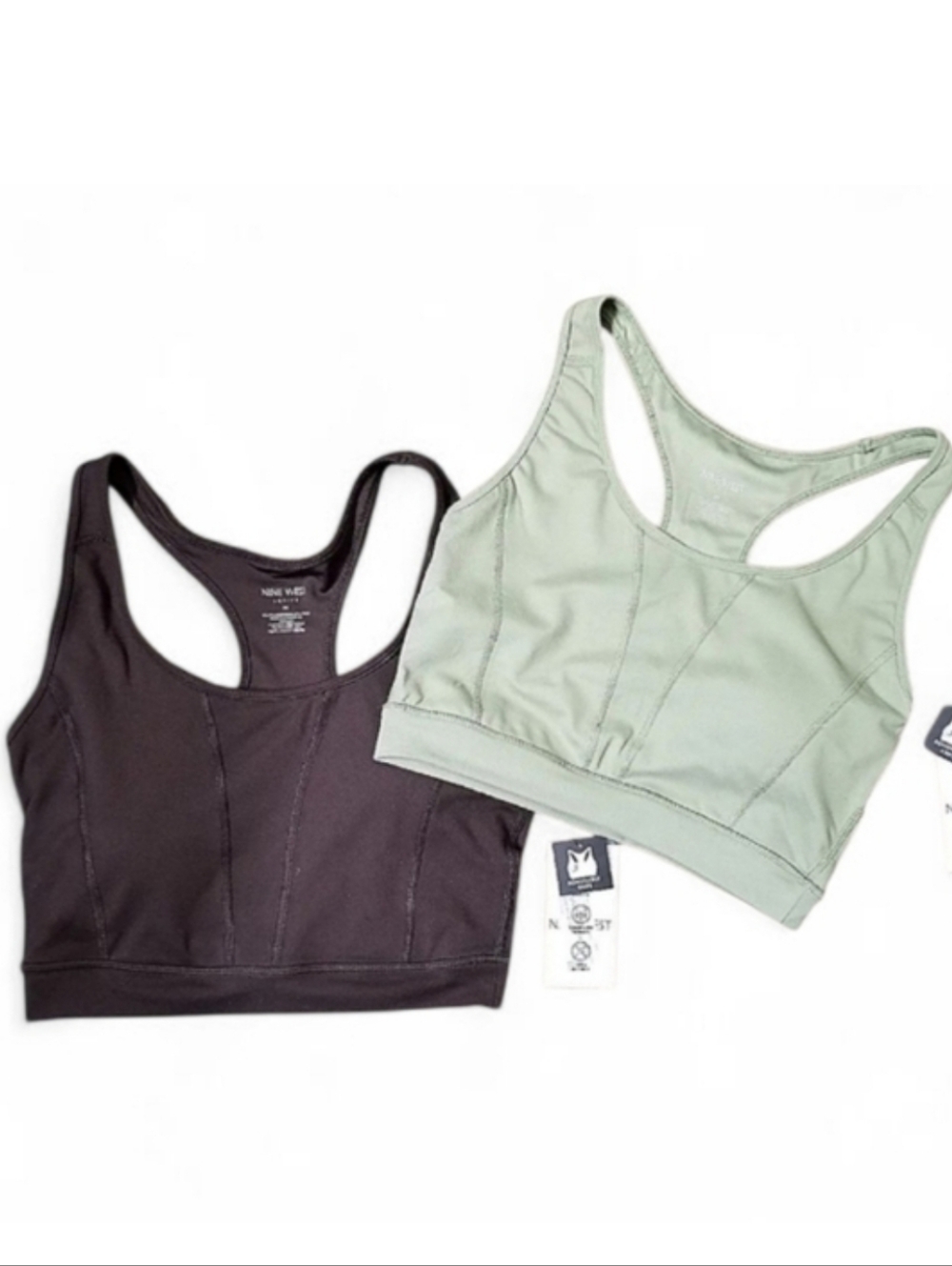 2 Nine West Sports Bra Bundle Size M